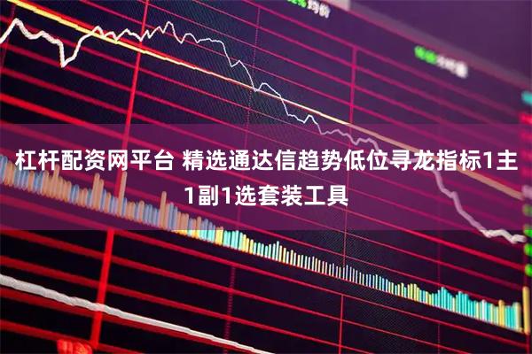 杠杆配资网平台 精选通达信趋势低位寻龙指标1主1副1选套装工具
