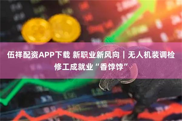 伍祥配资APP下载 新职业新风向｜无人机装调检修工成就业“香饽饽”